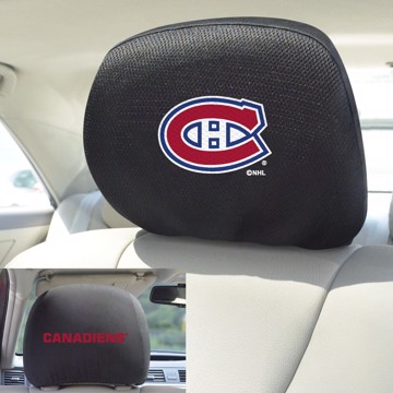Picture of Montreal Canadiens Headrest Cover Set