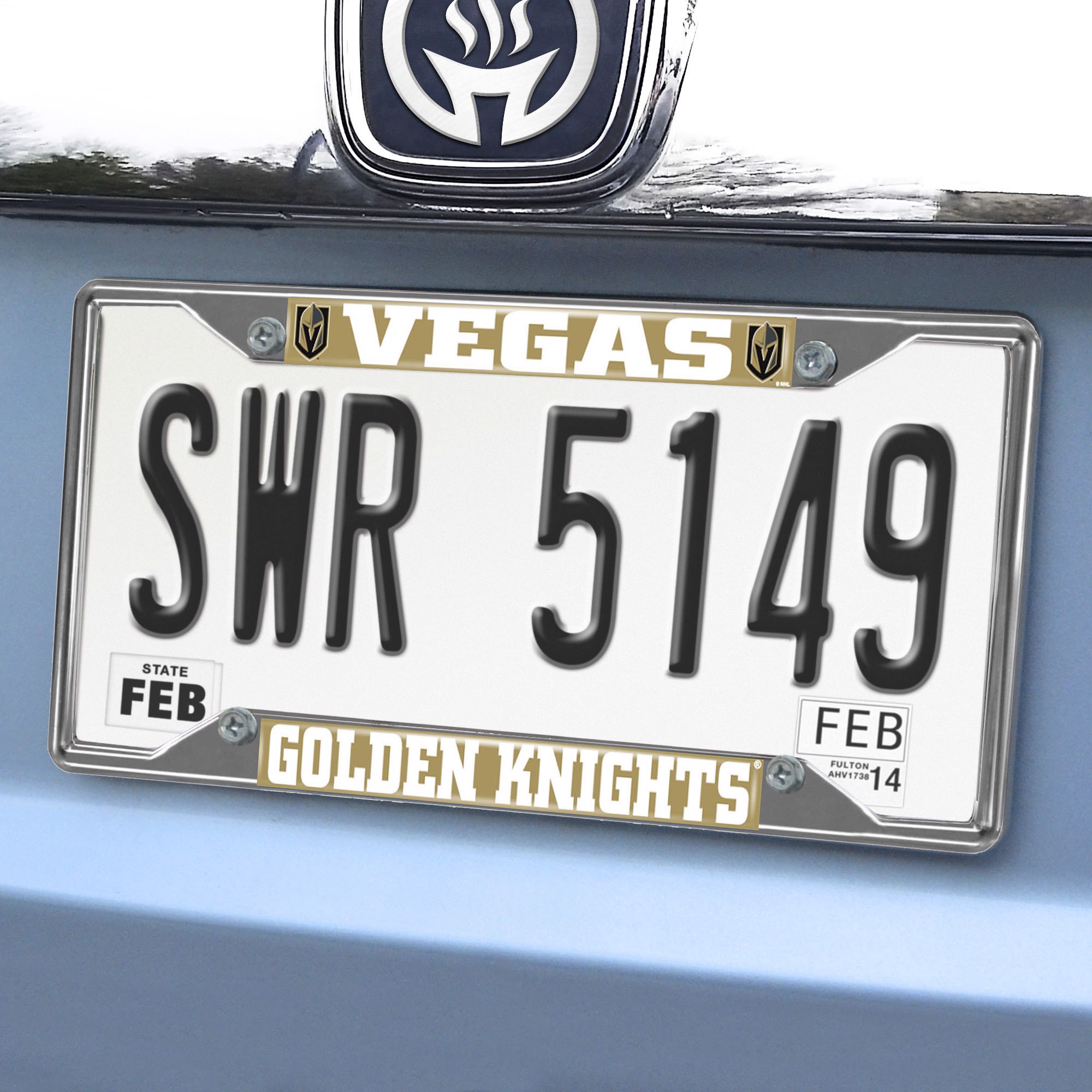 NHL - Vegas Golden Knights License Plate Frame | Fanmats - Sports Licensing  Solutions, LLC