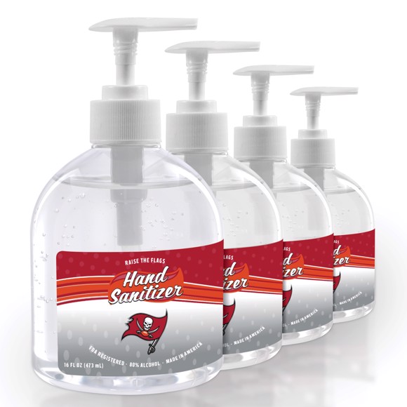 Picture of Tampa Bay Buccaneers 16 oz. Hand Sanitizer