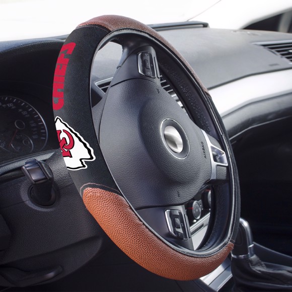 Picture of Kansas City Chiefs Sports Grip Steering Wheel Cover