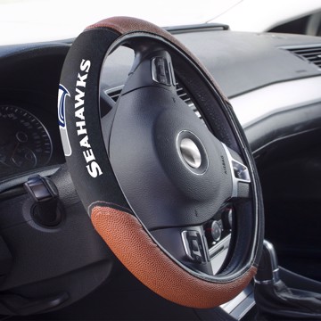 Picture of Seattle Seahawks Sports Grip Steering Wheel Cover