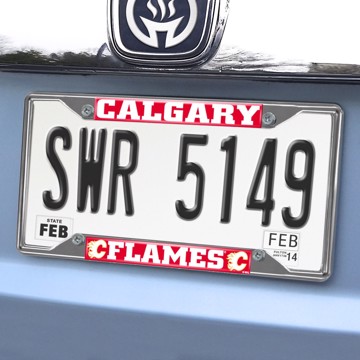 Picture of Calgary Flames License Plate Frame
