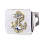 Picture of Naval Academy Midshipmen Color Hitch Cover - Chrome