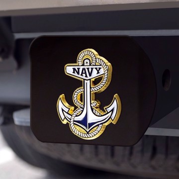 Picture of Naval Academy Midshipmen Color Hitch Cover - Black
