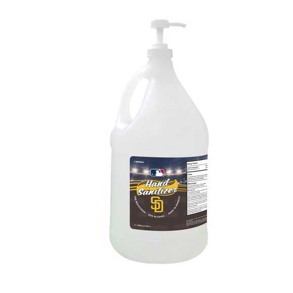 Picture of San Diego Padres 1 Gallon Hand Sanitizer