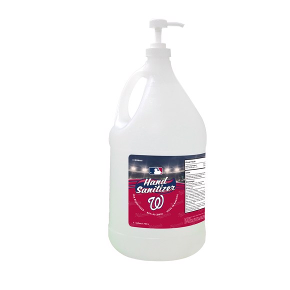Picture of Washington Nationals 1 Gallon Hand Sanitizer
