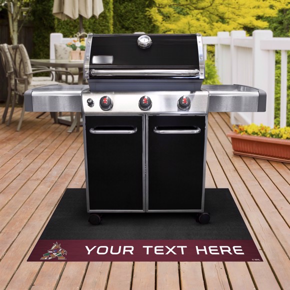 Picture of Arizona Coyotes Personalized Grill Mat