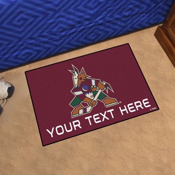 Picture of Arizona Coyotes Personalized Starter Mat