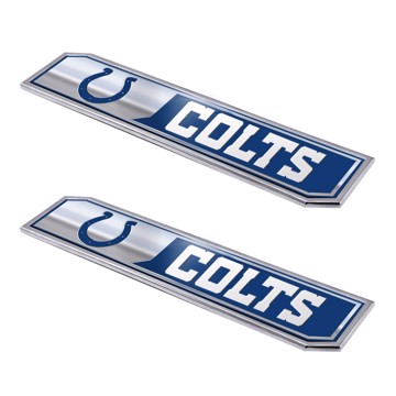 Picture of Indianapolis Colts Embossed Truck Emblem 2-pk