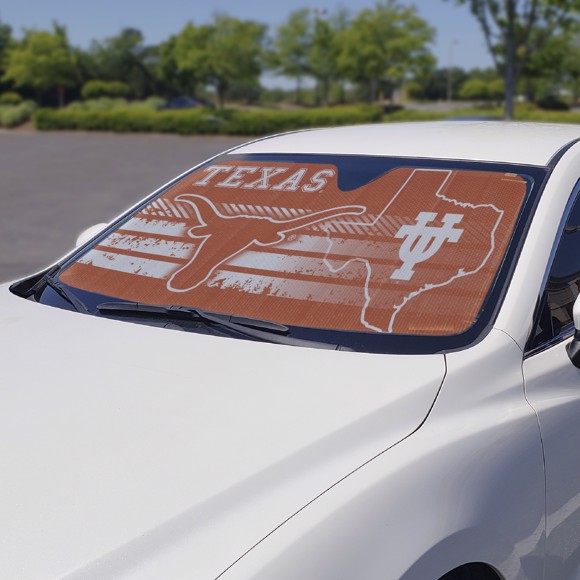 Picture of Texas Longhorns Auto Shade