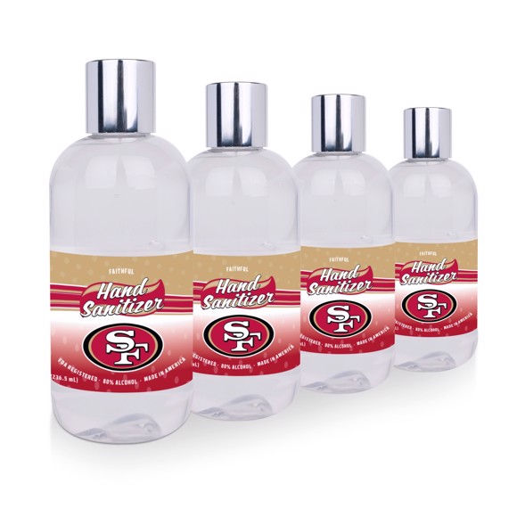 Picture of San Francisco 49ers 8 oz. Hand Sanitizer