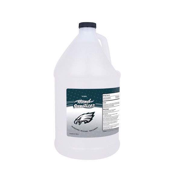 Picture of Philadelphia Eagles 1-gallon Hand Sanitizer with Pump Top