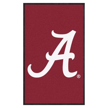 Picture of Alabama Crimson Tide 3X5 High-Traffic Mat with Durable Rubber Backing