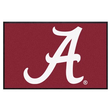 Picture of Alabama Crimson Tide 4X6 High-Traffic Mat with Durable Rubber Backing