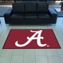 Picture of Alabama Crimson Tide 4X6 Logo Mat - Landscape