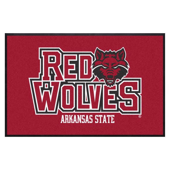 Picture of Arkansas State 4X6 High-Traffic Mat with Durable Rubber Backing