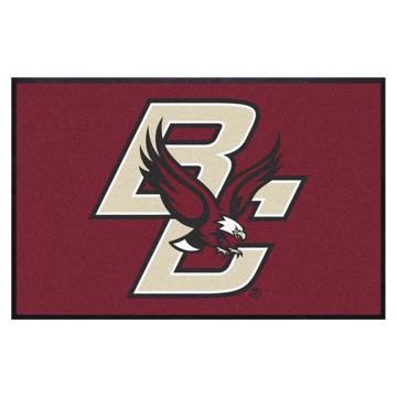 Picture of Boston College Eagles 4X6 Logo Mat - Landscape