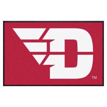 Picture of Dayton Flyers 4X6 Logo Mat - Landscape