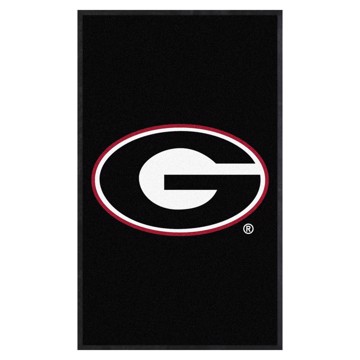 Picture of Georgia Bulldogs 3X5 Logo Mat - Portrait