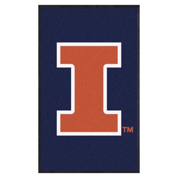 Picture of Illinois 3X5 High-Traffic Mat with Durable Rubber Backing