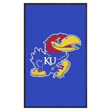 Picture of Kansas Jayhawks 3X5 Logo Mat - Portrait