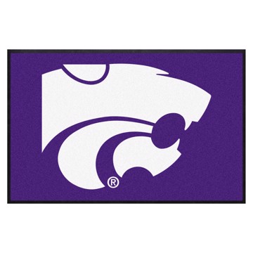 Picture of Kansas State Wildcats 4X6 Logo Mat - Landscape