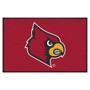 Picture of Louisville Cardinals 4X6 Logo Mat - Landscape