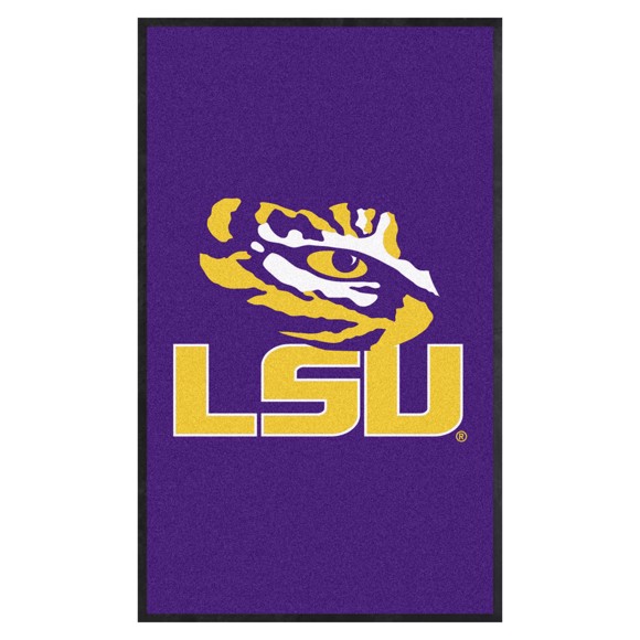 Picture of LSU 3X5 High-Traffic Mat with Durable Rubber Backing
