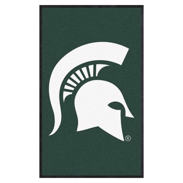 Picture of Michigan State Spartans 3X5 Logo Mat - Portrait
