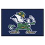 Picture of Notre Dame Fighting Irish 4X6 Logo Mat - Landscape