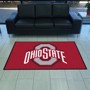 Picture of Ohio State Buckeyes 4X6 Logo Mat - Landscape