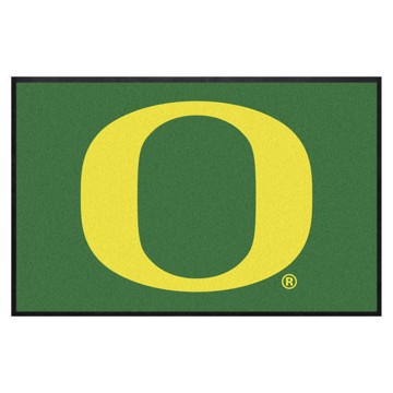 Picture of Oregon Ducks 4X6 Logo Mat - Landscape