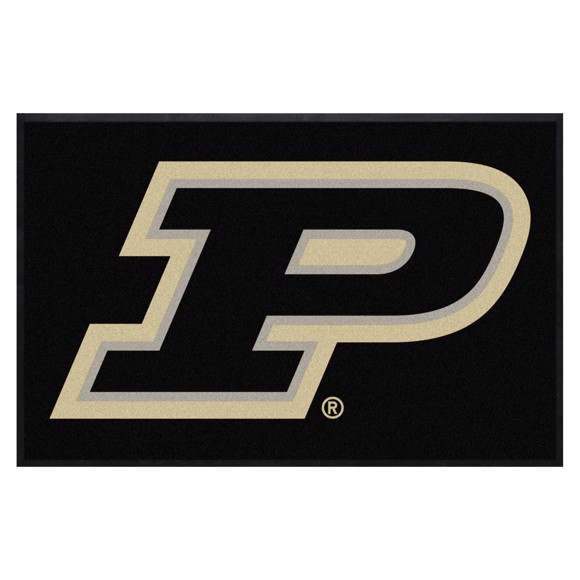 Picture of Purdue 4X6 High-Traffic Mat with Durable Rubber Backing