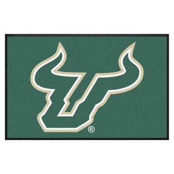 Picture of South Florida Bulls 4X6 Logo Mat - Landscape