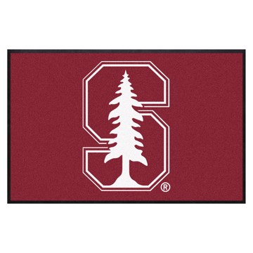 Picture of Stanford Cardinal 4X6 Logo Mat - Landscape