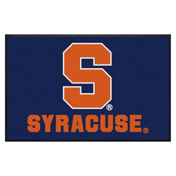Picture of Syracuse Orange 4X6 Logo Mat - Landscape