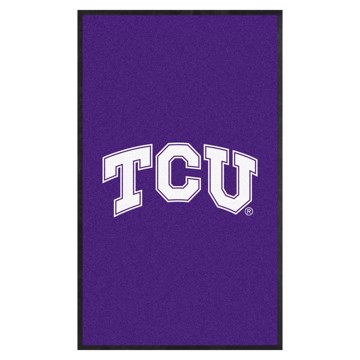 Picture of TCU Horned Frogs 3X5 Logo Mat - Portrait