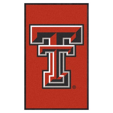 Picture of Texas Tech Red Raiders 3X5 Logo Mat - Portrait
