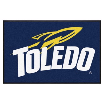 Picture of Toledo Rockets 4X6 Logo Mat - Landscape