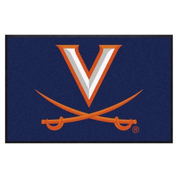 Picture of Virginia Cavaliers 4X6 Logo Mat - Landscape