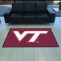 Picture of Virginia Tech 4X6 High-Traffic Mat with Durable Rubber Backing