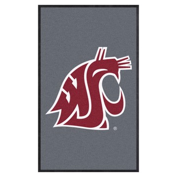 Picture of Washington State Cougars 3X5 Logo Mat - Portrait