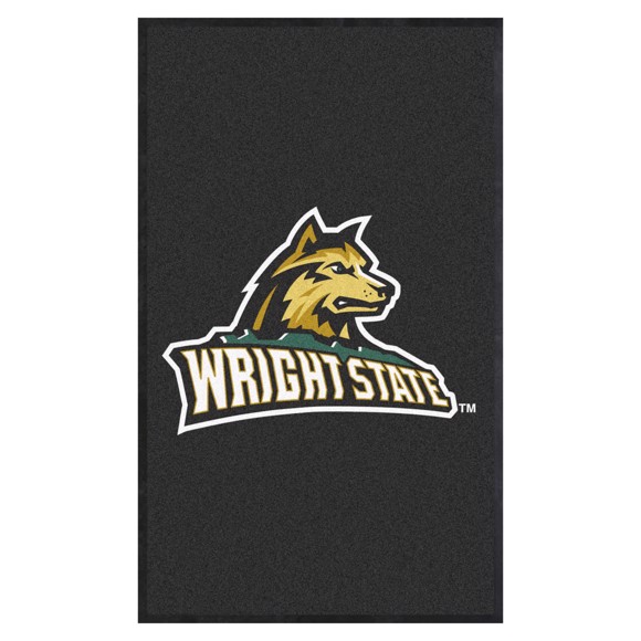 Picture of Wright State Raiders 3X5 Logo Mat - Portrait