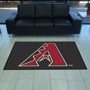 Picture of Arizona Diamondbacks 4X6 High-Traffic Mat with Durable Rubber Backing