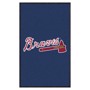 Picture of Atlanta Braves 3X5 High-Traffic Mat with Durable Rubber Backing