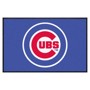 Picture of Chicago Cubs 4X6 High-Traffic Mat with Durable Rubber Backing