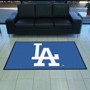 Picture of Los Angeles Dodgers 4X6 High-Traffic Mat with Durable Rubber Backing