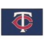 Picture of Minnesota Twins 4X6 High-Traffic Mat with Durable Rubber Backing