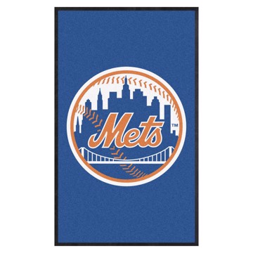 Picture of New York Mets 3X5 High-Traffic Mat with Durable Rubber Backing