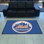 Picture of New York Mets 4X6 High-Traffic Mat with Durable Rubber Backing